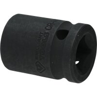 1/2" Kraft-Stecknuss Sechskant 19 mm, kurz