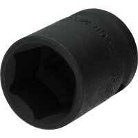 1/2" Kraft-Stecknuss Sechskant 21 mm, kurz