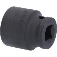 1/2" Kraft-Stecknuss Sechskant 27 mm, kurz