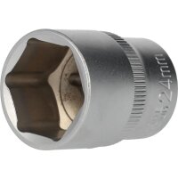 1/2" Sechskant-Stecknuss, 24 mm