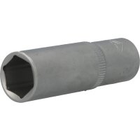 1/2" Sechskant-Stecknuss, lange Ausführung, 17 mm