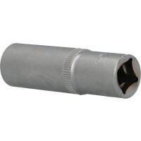 1/2" Sechskant-Stecknuss, lange Ausführung, 17 mm