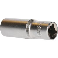 1/2" Sechskant-Stecknuss, lange Ausführung, 19 mm