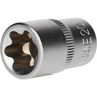 1/2" Torx-E-Stecknuss, E20