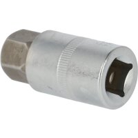 1/2" Innensechskant Bit-Stecknuss, 55 mm lang, 19 mm