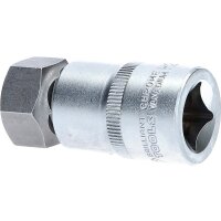 1/2" Innensechskant Bit-Stecknuss, 55 mm lang, 22 mm