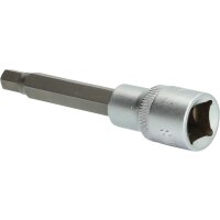 1/2" Innensechskant Bit-Stecknuss, 100 mm lang, 8 mm