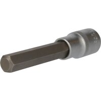 1/2" Innensechskant Bit-Stecknuss, 100 mm lang, 12 mm