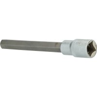 1/2" Innensechskant Bit-Stecknuss, 140 mm lang, 12 mm