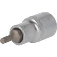 1/2" Vielzahn-Bit-Stecknuss, 55 mm lang, M5