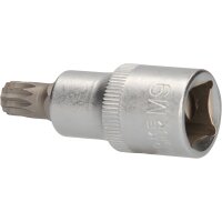 1/2" Vielzahn-Bit-Stecknuss, 55 mm lang, M9