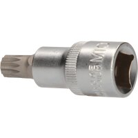 1/2" Vielzahn-Bit-Stecknuss, 55 mm lang, M10