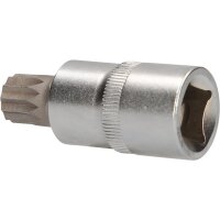 1/2" Vielzahn-Bit-Stecknuss, 55 mm lang, M14