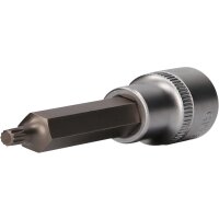 1/2" Vielzahn-Bit-Stecknuss, 100 mm lang, M5
