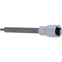 1/2" Vielzahn-Bit-Stecknuss, 140 mm lang, M5