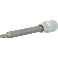1/2" Vielzahn-Bit-Stecknuss, 140 mm lang, M6