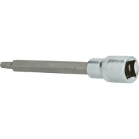 1/2" Vielzahn-Bit-Stecknuss, 140 mm lang, M6