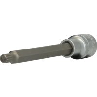1/2" Vielzahn-Bit-Stecknuss, 140 mm lang, M8