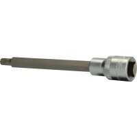 1/2" Vielzahn-Bit-Stecknuss, 140 mm lang, M8