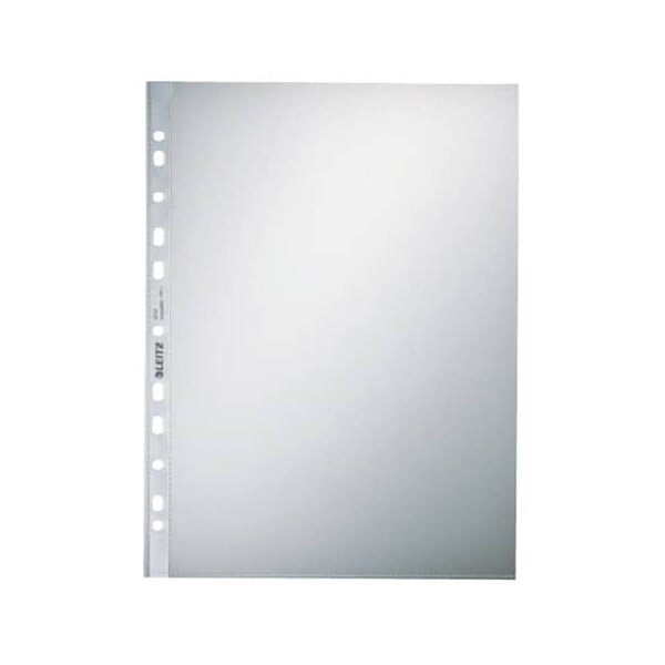 4704 Prospekthülle Standard, A4, PP, genarbt, 0,10 mm, dokumentenecht, farblos, 100 Stück