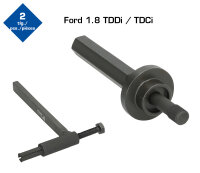 Steuergehäusedeckel-Ausricht- und Pumpenrad-Demontage-Werkzeug-Satz für Ford 1.8 TDDi / TDCi