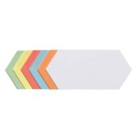 FRANKEN Moderationskarten farbsortiert 9,5 x 20,5 cm, 250...