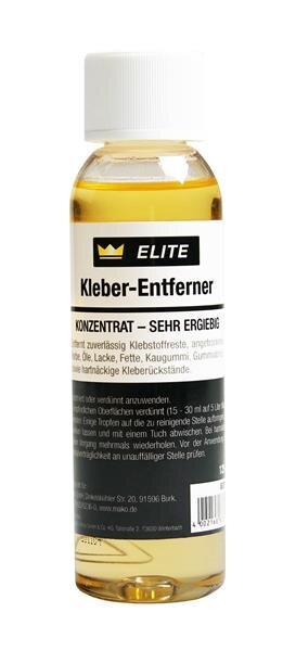 Kleber-Entferner ELITE, 125ml, mit Orangen- u. Zitrusölen