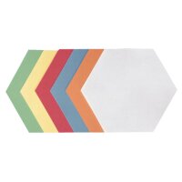 FRANKEN Moderationskarten farbsortiert 16,5 x 19,0 cm,...