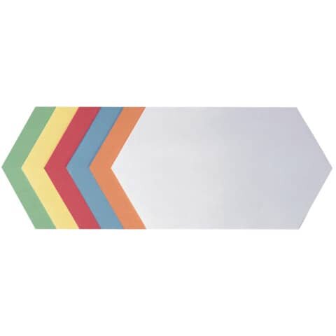 FRANKEN Moderationskarten farbsortiert 29,7 x 16,5 cm