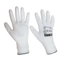 PU-Feinstrickhandschuh SoftGrip ELITE, weiß, Gr. 9/L 6