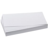 FRANKEN Moderationskarten wei&szlig; 9,5 x 20,5 cm,...