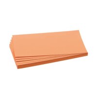 FRANKEN Moderationskarten orange 9,5 x 20,5 cm