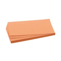 FRANKEN Moderationskarten orange 9,5 x 20,5 cm, 500 Blatt