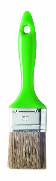 Lasur-Flachpinsel (1 Stern), 70 mm, Hollester-/Naturborsten- mischung, Kunststoffgriff