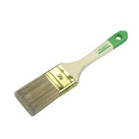 Lasur-Flachpinsel KOMFORT 80 mm, 6. Stärke, Holzgriff, 