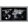 SIGEL Glas-Magnettafel artverum® 91,0 x 46,0 cm World-Map