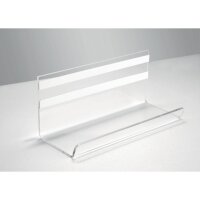 SIGEL Stiftablage artverum glasklar Acryl 17,0 x 7,0 x...