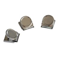 FRANKEN Magnete silber, Metall 4,5 x 3,5 cm, 3 St.