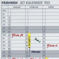 FRANKEN Datumsstreifen transparent f&uum gallery