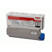 OKI 43865708  schwarz Toner