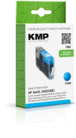 KMP H64  cyan Druckerpatrone kompatibel zu HP 364XL (CB323EE)