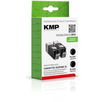 KMP Patrone Canon PGI-550PGBK XL black 500 S. C89D kompatibel