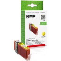 KMP C93  gelb Druckerpatrone kompatibel zu Canon CLI-551 XL Y