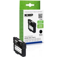 KMP E145  schwarz Druckerpatrone kompatibel zu EPSON 18 XL / T1811 XL