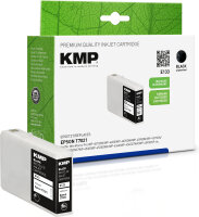 KMP E133  schwarz Druckerpatrone kompatibel zu EPSON T7021XL