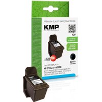 KMP Patrone HP C9351AE Nr.21 black 520 S. H29 refilled