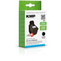 KMP H29  schwarz Druckerpatrone kompatibel zu HP 21XL (C9351AE)