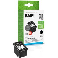 KMP H24  schwarz Druckerpatrone kompatibel zu HP 338 (C8765E)