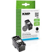 KMP H25  schwarz Druckerpatrone kompatibel zu HP 339 (C8767E)