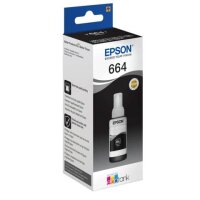 EPSON T6641  schwarz Tintenflasche